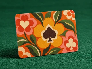Retro Flower Flush — digital design concept 069