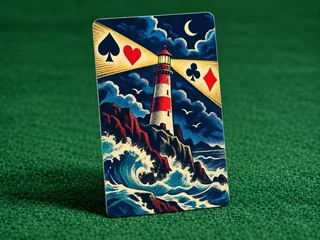 Lighthouse Last Hand — digital design concept 100